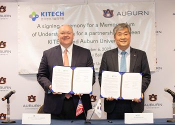 어번대학교, KITECH과 기술협력 지원과 공동연구노력 확대 위한 MOU 체결