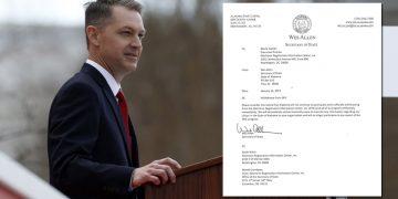 앨라배마주, ERIC 단체에서 공식 탈퇴