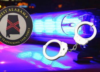 서부 앨라배마 인신매매 전담반, 용의자 다수 체포