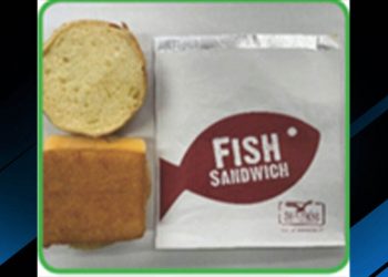 윈딕시 매장서 판매된 생선 샌드위치 리콜