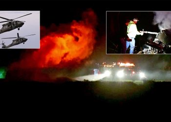 美 블랙호크 헬기 2대 충돌…9명 사망