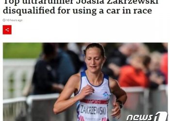 세계 1위 女 마라톤 선수, 중간에 차 타고 ‘쌩쌩 질주’…실격 망신살