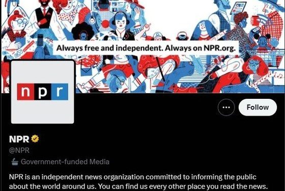 美NPR, ‘정부 출연 미디어’ 표시에 트위터 사용 중단 선언