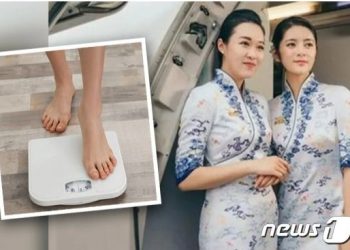 “165㎝ 승무원, 55㎏ 넘으면 한달 비행 금지” 中항공사 뭇매