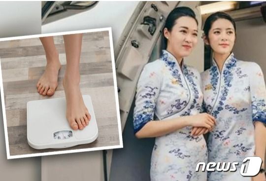 “165㎝ 승무원, 55㎏ 넘으면 한달 비행 금지” 中항공사 뭇매