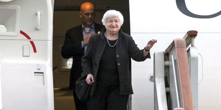 옐런 美재무, 오늘 중국 방문…美·中 경제 대화 결과 주목