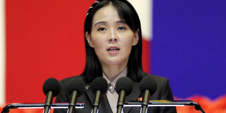北 김여정 “비핵화 통하지 않을 소리…美 ‘가역적’ 공약 믿지 못해”