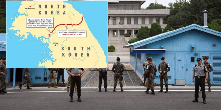 美, 미군 병사 ‘고의·무단 월북’ 공식 확인…”美국방부, 北과 접촉”