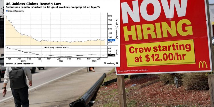 美 실업수당 청구 23만9000건…전주대비 1.1만건 감소