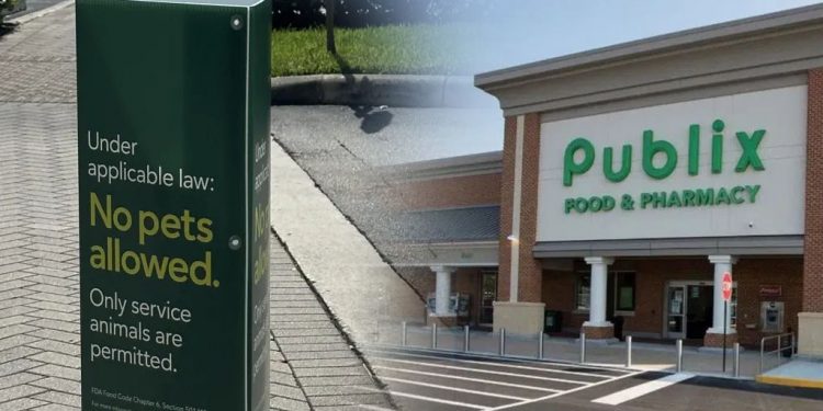 퍼블릭스, 고객에 “애완견은 집에 두고 오세요”