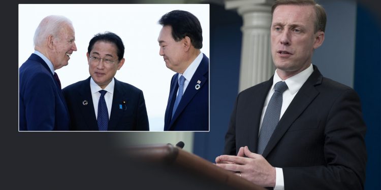 美안보보좌관 “한미일, 北도발 대응 다년간 합동훈련 계획 발표”