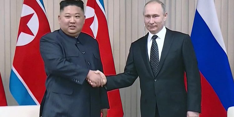 “김정은-푸틴 회동 양측에 ‘윈윈’…서로 얻을 것 많다”-WSJ