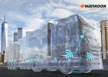 한국타이어, 센서 달린 타이어·비공기입 타이어 공개