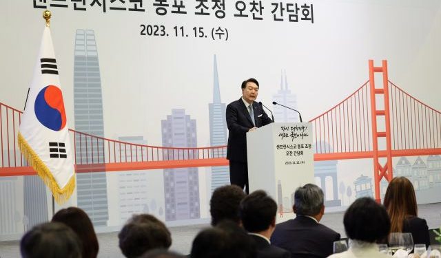 윤 대통령 “한국은 혈통 중시하는 나라…세계 각국 동포가 자산”