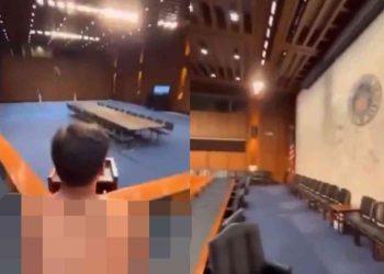 국회 청문회실서 알몸男 2명이 성관계…美 정가 게이모임 뜬 영상