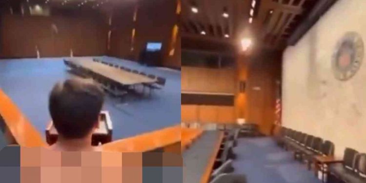 국회 청문회실서 알몸男 2명이 성관계…美 정가 게이모임 뜬 영상