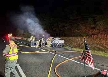 I-65에서 전기차 화재 진화에 물 3만6천 갤런 퍼부었다