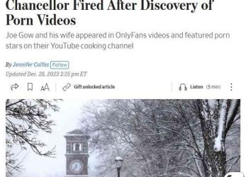 최장기 대학 총장, 아내와 함께 음란물 출연…소름 돋는 이중생활