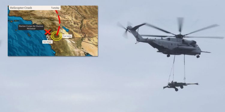 샌디에이고서 헬리콥터 추락…해병대원 5명 사망