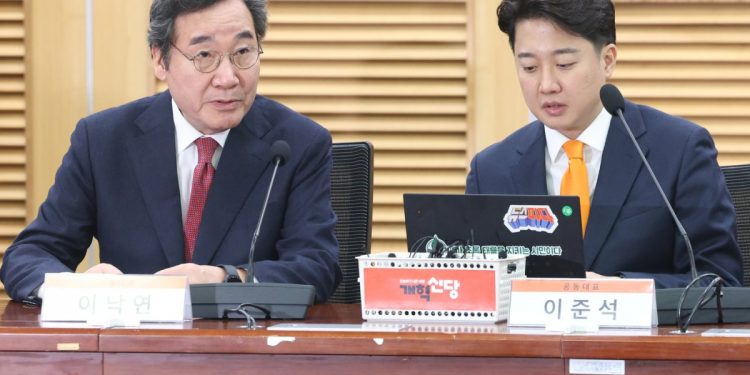 비례대표 개혁신당 지지율 8%…소수정당 못 벗어나
