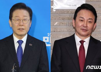계양을, 이재명 51% 원희룡 34%…분당을, 김은혜 44% 김병욱 40%