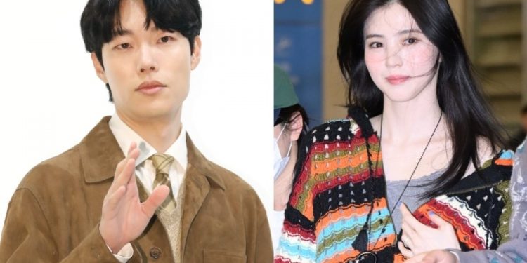 열애 인정 후 첫 공개 현장…미소에 반지 한소희 vs 무표정에 맨손 류준열