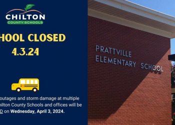 중부 앨라배마 지역 여러 학교들 정전으로 휴교