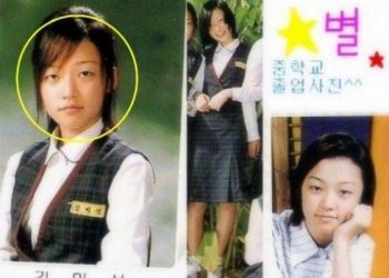 “부천대장 김미선”…송하윤 ‘날아다녔던’ 시절 깻잎머리 졸업사진 눈길