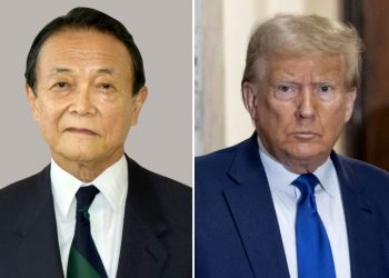 바이든 만난 기시다, 트럼프 만나러 가는 아소…日 투트랙 대응