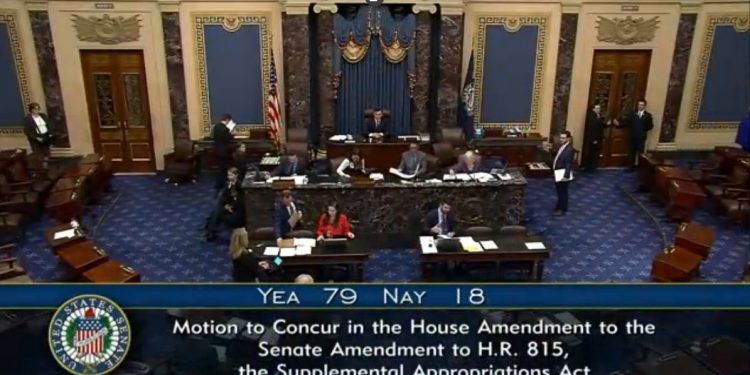 美의회, 우크라·이스라엘 130조원 지원 통과…틱톡 강제매각법도 가결