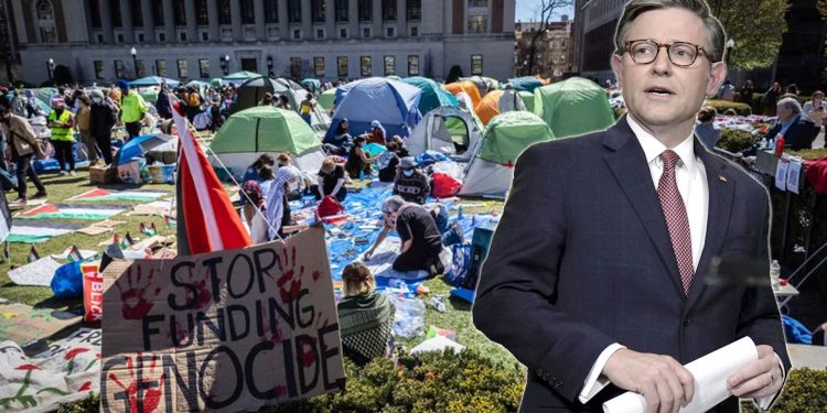 격렬해지는 美대학 친팔시위…공화당 하원의장에 “캠퍼스서 나가!”