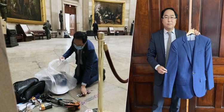 의사당 쓰레기 주워담던 앤디 김, 어떻게 변화의 아이콘 됐나