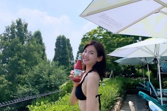 ’45세’ 정가은, 태양 아래 과감 비키니 자태…완벽 몸매 [N샷]