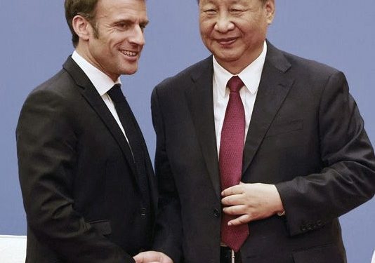 시진핑 마크롱 이용, 미국-EU 이간계…성공할까?