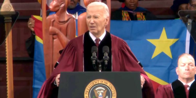 바이든, 가자 반전시위 속 흑인대학 방문…젊은층·흑인 표심잡기 안간힘