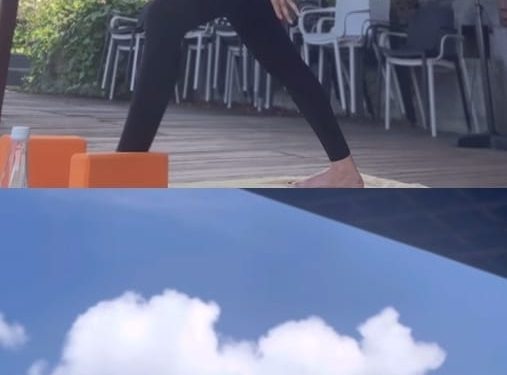‘이상해 며느리’ 김윤지, 임신 32주차 만삭에 브라톱+레깅스…폭풍 운동