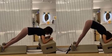 김지혜, 바지 안 입은 줄…오해 부른 레깅스룩