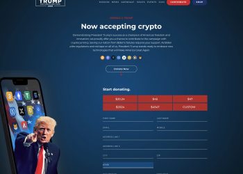 트럼프 암호화폐 기부금 받는다…주요 후보 중 처음