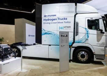 현대차, 美 청정 운송수단 박람회 참가…수소전기트럭 밸류체인 소개