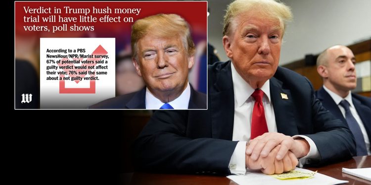 트럼프 뉴욕 재판 배심원단, 34개 혐의 모두 유죄 평결