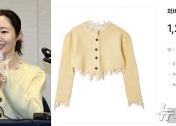 “이 정도면 민간 이효리”…민희진 노란 카디건 55만→120만원 됐다