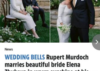 ’93세’ 언론 재벌 루퍼트 머독, 26세 연하 과학자와 다섯 번째 웨딩 마치