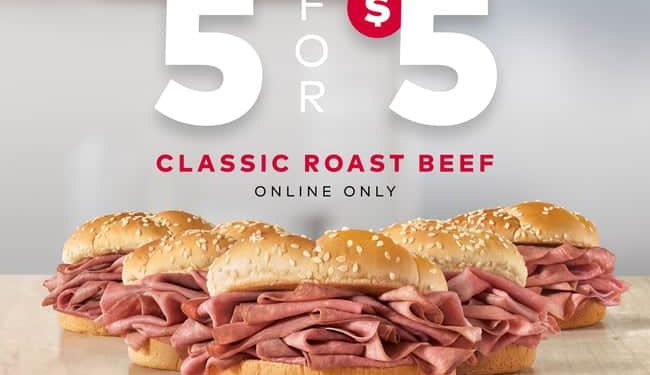아비스, 1달러짜리 로스트 비프 샌드위치 한정 판매