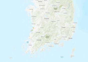 美 지질조사국 “전북 부안서 규모 4.3 지진”