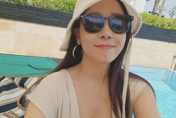 ‘백종원♥’ 소유진, 호텔 수영장서 볼륨감 넘치는 수영복 인증샷