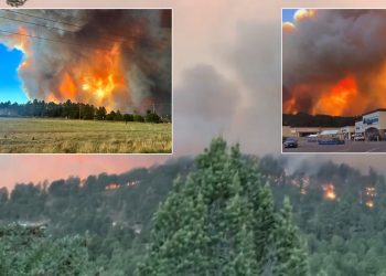 뉴멕시코 산불 피해 확산, 2명 사망…”주 역사상 가장 파괴적”