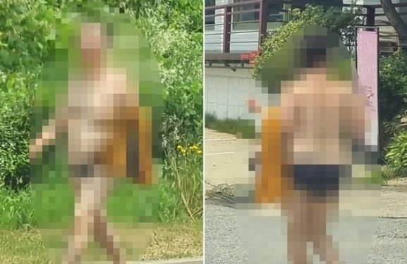 양평 ‘나체 여성’ 2차선 도로 활보…”일광욕 같았다” 목격자 황당