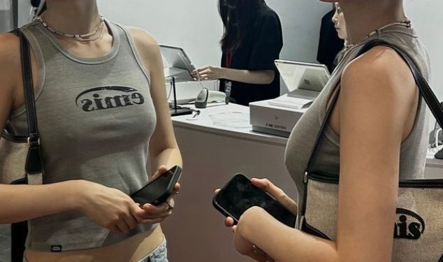 나나, 당당 노브라 패션…단발병 유발 순정만화 비주얼