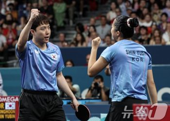 임종훈-신유빈, 혼복서 銅…탁구서 12년 만에 메달 획득 [올림픽]