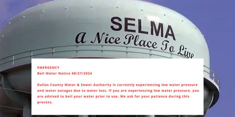달라스 카운티, 긴급 끓인 물 공지 발표